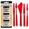 Ranger Texture Paste Set – Includes Opaque, Transparent Gloss, and Transparent Matte Texture Pastes with 5 Pixiss Spreader Tools for Crafting, Mixed Media, and Scrapbooking